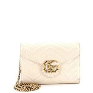 Gucci Gg Marmont Chain Wallet Matelasse #226960G95B